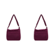 thumbnail image 1 of Bolso Hombro Acolchado para Mujer Bandolera Viajes Al Aire Libre () Púrpura, 1 of 3