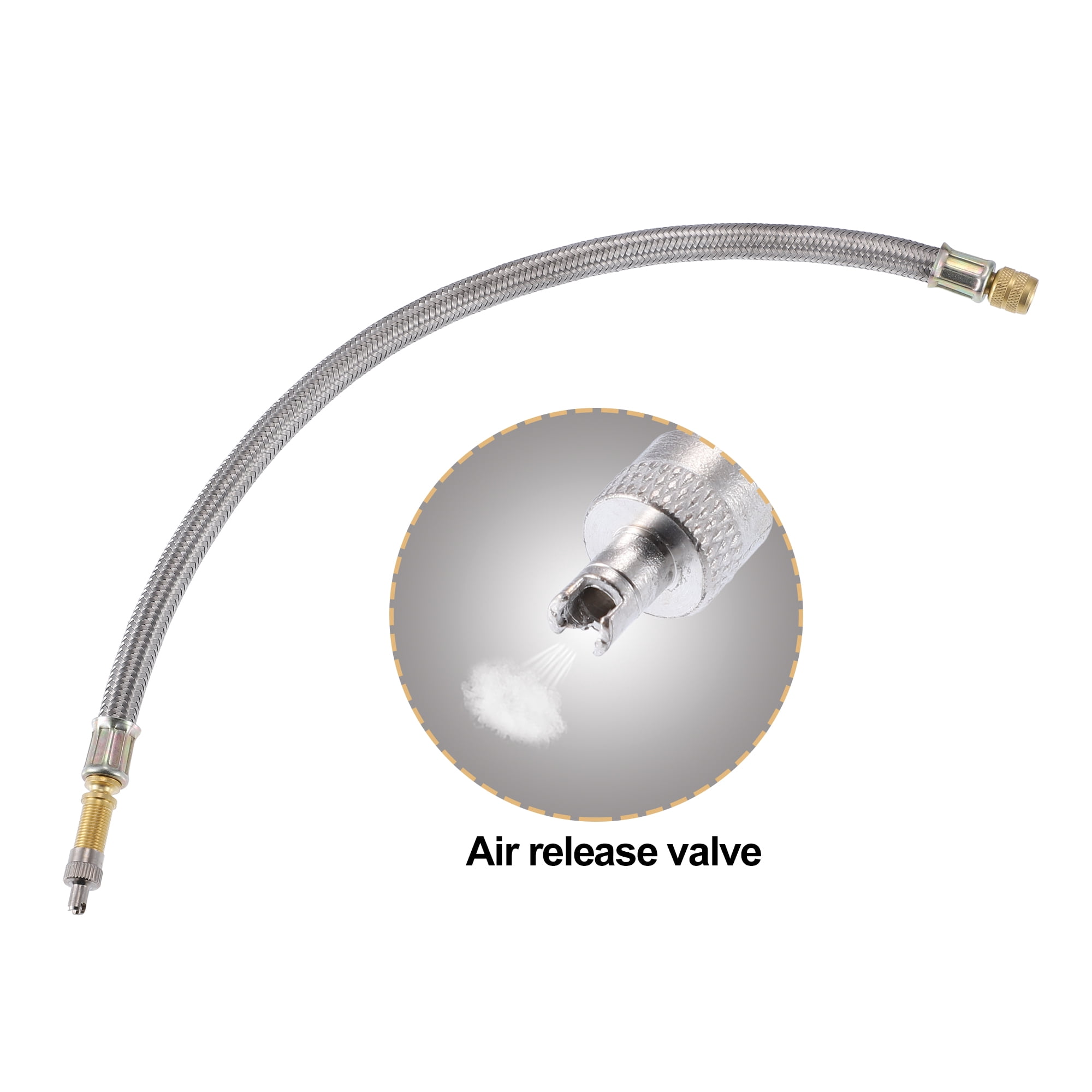 Unique Bargains 360mm 14.17 Inch Tire Inflator Air Extension Hose Connect Hose