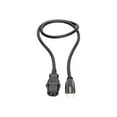 thumbnail image 2 of Tripp Lite by Eaton Computer Power Cord NEMA 5-15P to Locking C13 - 10A 125V 18 AWG 3 ft. (0.91 m) - For Monitor, PC, Server, Printer, Computer - 125 V AC Voltage Rating - 10 A Current Rating - Black, 2 of 4
