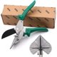 thumbnail image 1 of Tijeras de inglete, Tijeras de ángulo ajustable Tijeras de esquina Tijeras para canales de múltiples ángulos Cortador de inglete Cizalla universal Alicates de corte de inglete rectos, para, 1 of 5