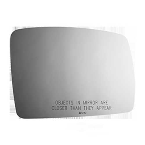 Burco Side View Mirror Replacement Glass - Clear Glass - 5242