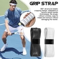thumbnail image 2 of Absorbent Pickleball Racket Grip Tape, Non-Slip Anti-Sweat Microfiber Overgrip for Tennis Badminton Squash, Padded Cushion Enhances Grasp and Wrist Stability, 2 of 8