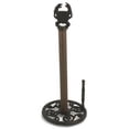 thumbnail image 7 of Antique Gold Cast Iron Crab Paper Towel Holder 16" - Beach Style Design - Crab Decoration - Beach Kitchen Decor, 7 of 7