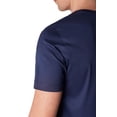 thumbnail image 3 of Eton Mens Filo Di Scozia Jersey Crewneck Slim Fit T-Shirt X-Large Blue  NWT $125, 3 of 5