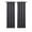 Gray, variant on 1 Panel 100% Blackout Curtains, Thermal Insulated Full Blackout Drapes, Grommet Energy Efficiency Window Draperies for Bedroom Living Room Black 45"x52"
