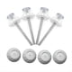 thumbnail image 1 of Kit Extensor de Puerta para Bebés, Paquete de 4, Protectores de Pared y Varillas Roscadas M8 para Puertas de Presión Sin Taladro, Seguridad de Pared., 1 of 7