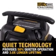 thumbnail image 3 of Aspiradora DEWALT STEALTHSONIC para taller húmedo, 6 galones, 5 HP, 3 of 8