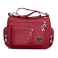 thumbnail image 2 of SPRING PARK Women Crossbody Bag Canvas Storage Pouch Handbags Multi Pocket, 2 of 7