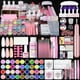 thumbnail image 1 of Kit de uñas acrílicas SAVILAND Essentials para principiantes con lámpara UV, 1 of 7