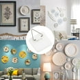 thumbnail image 6 of Invisible Adhesive Plate Hanger Vertical Plate Holders for The Wall Hooks Decorative Plates Wall Holders for Display 1.25 Inch, 6 of 8
