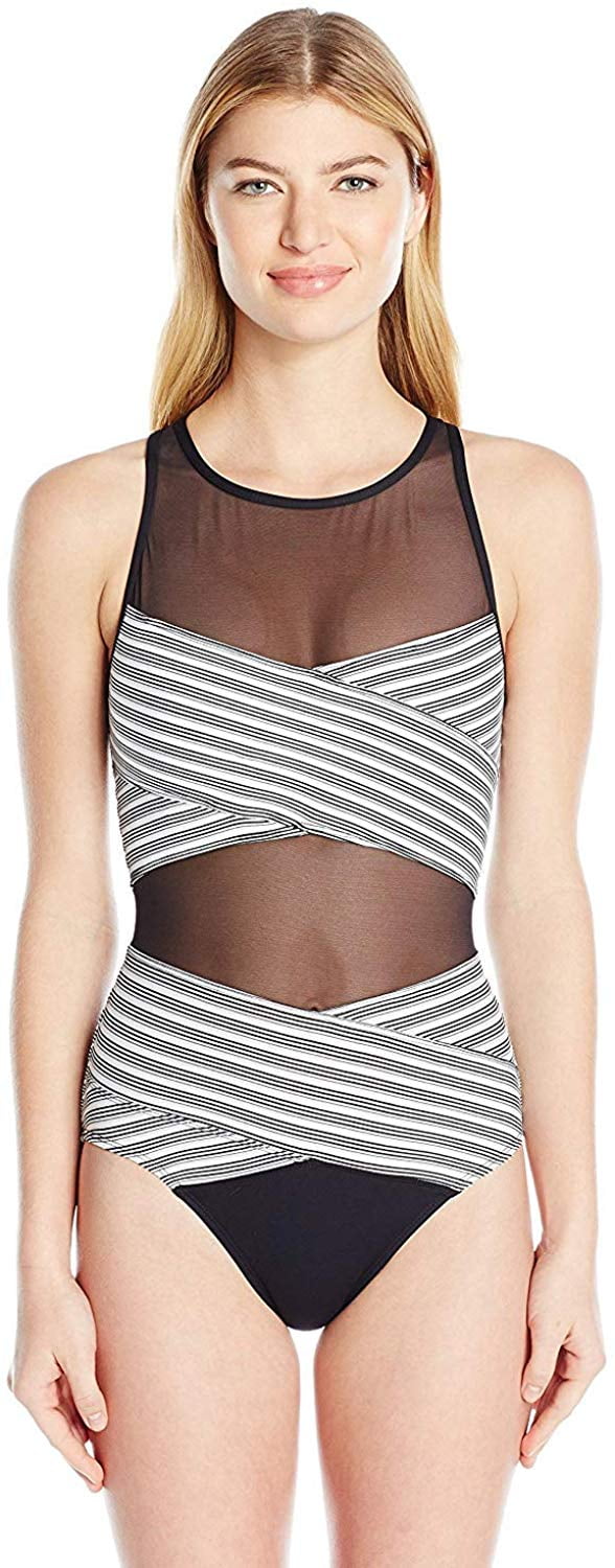 anne cole mesh swimsuit