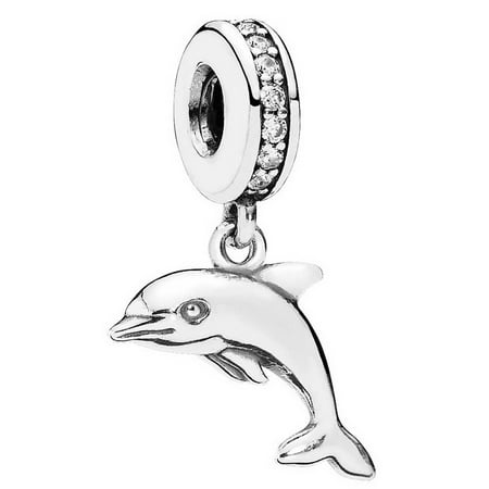 Pandora Playful Dolphin Charm - 791541CZ