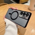 thumbnail image 7 of Electroplated transparent protective case suitable for Samsung S21Ultra (6.8) camera protective film, 7 of 7