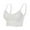 White, variant on ManxiVoo Women's Lace Bralette Wireless Comfort Support Racerback Camisole Thin Strappy Lightweight Top L Size Beige