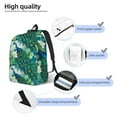 thumbnail image 4 of Lsque Peacock And Flowers Pattern Canvas Daypack, Durable Backpack, High-quality Versatile Backpack,Vintage Compact Backpack-Medium, 4 of 6