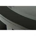 thumbnail image 5 of Jofran Urban Icon Contemporary Round Glass Inlay Coffee Table, 5 of 6