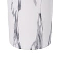 thumbnail image 4 of Christopher Knight Home 18.1" Modern MGO Sculptural Round Side Table, White Marble Travertine Finish, 4 of 9