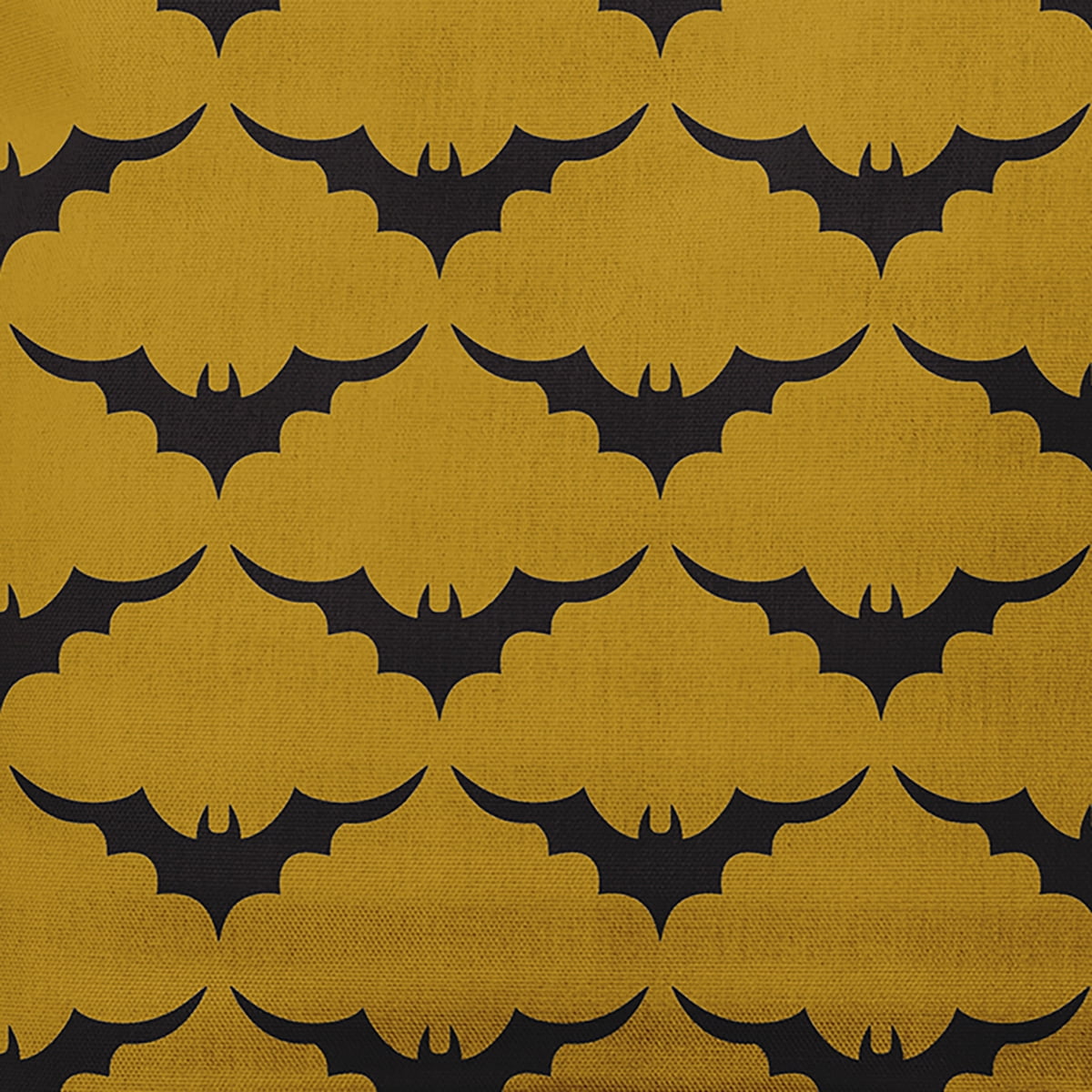 Simply Daisy 14" x 20" Bat Colony Decorative Throw Pillow, Autumn Gold