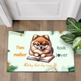 thumbnail image 4 of Pomeranian Mother Book Lover Living That Dog Mom Life Happy Mother's Day Doormat Pom Dog Lover Gifts Indoor Outdoor Welcome Mat - 03004, 4 of 5