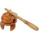 thumbnail image 2 of Percussion Instruments Wooden Frog Natural Wood Frog, Wooden Frog Musical Instrument., 2 of 5