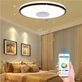 thumbnail image 4 of Wosthever Luz de techo LED RGB 36 W Luz de techo LED con altavoz Bluetooth Lámpara de techo de cielo estrellado para dormitorios Decoración para sala de Accesorios para electrodomésticos Wosthever HA047565-00, 4 of 6