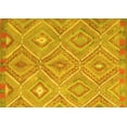 thumbnail image 1 of Ahgly Company Machine Washable Indoor Rectangle Southwestern Yellow Country Area Rugs, 4' x 6', 1 of 4