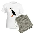 thumbnail image 5 of CafePress - Pretty Puffin Women's Light Pajamas - Women's Short Sleeve Print T-Shirt and Pants Light Cotton Pajama Set, 5 of 7
