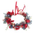 thumbnail image 1 of Miangastore Bandeau Fleur Rouge 1Ensemble 8.25x7.47x2.36 Po, 1 of 8