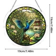thumbnail image 4 of 7.4in Acrylic Jigsaw Puzzle Suncatcher – Brain Teaser Game for All Ages, Sun Catcher Puzzle for Window Hanging Gift #003, 4 of 6