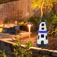 thumbnail image 1 of HONITANO 5 Sets Windmill Kit Black Plastic Rotating Lighthouse Design for Gardeners Courtyard, 1 of 8