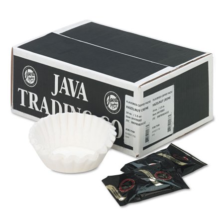 1Pack Distant Lands Coffee Coffee Portion Packs  1.5oz Packs  Hazelnut Creme  24/Carton (705024)