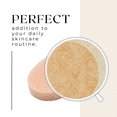 thumbnail image 4 of VerdeVida Exfoliating Face Sponge 10-Pack — Facial Scrub Pads, Makeup Remover & Deep Cleansing Pore Scrubber, Reusable, All Skin Types Including Sensitive, Collagen Boost Orange, 4 of 10