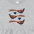 thumbnail image 4 of Inktastic Bird Lover Pheasant Hunting Girls Baby Dress, 4 of 5