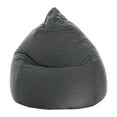 thumbnail image 1 of Gouchee Home Easy Grey Bean Bag Chair – Soft Polyester Microfiber Fabric with Polystyrene Bead Filling, Suitable for Adults and Teens, Lightweight & Portable Seating for Dorm or Living Room, 1 of 8
