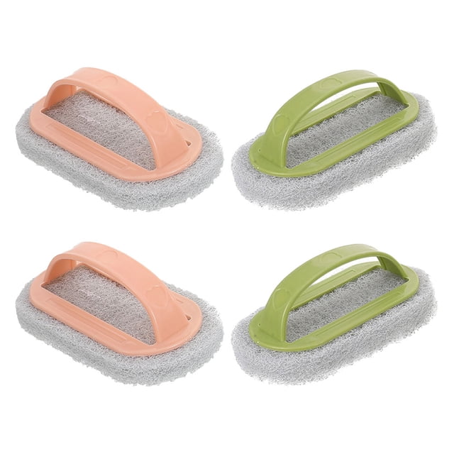 HAMPPLIES 4Ud Cepillo Para Limpieza De Y Cocina Con Mango Ergonómico Y Material Duradero