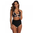 thumbnail image 1 of Women‘s High Waisted Bikini Set Wrap Two Piece Push Up Swimsuit, 1 of 12