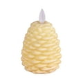 thumbnail image 2 of Flameless Candles With Timer Battery Operated Flickering Wick Real Wax Candles For Holiday Indoor Desktop Ornament Easy To Use, 2 of 4
