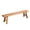 31.5in, variant on Solid Wood Bench 31.5in Length Rustic Farmhouse Multi-Scene Use