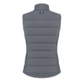 thumbnail image 3 of Women's Cutter & Buck  Gray Citadel Bulldogs Vault Evoke Hybrid Eco Softshell Recycled Full-Zip Vest, 3 of 3