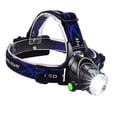 thumbnail image 2 of Linterna frontal, linterna LED brillante con sensor de movimiento, 3 prueba de agua para funcion kusrkot Faro de la lámpara de cabeza impermeable, 2 of 7