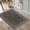 Grey/Brown, variant on Modern Bordered Kitchen Rugs Non Slip, 2x3 Entryway Rugs Indoor Washable Ultra-Thin Indoor Door Mat, Soft Throw Carpet for Bathroom Bedroom Entry (2x3ft,Grey)