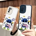 thumbnail image 1 of Exprese su personalidad con una vibrante funda plateada mate con estampado de dibujos animados para iPhone, 1 of 4