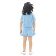 thumbnail image 2 of Bluey Toddler Girl Embroidered Graphic Top and Ruffle Shorts Set, 2-Piece, Sizes 12M-5T, 2 of 6