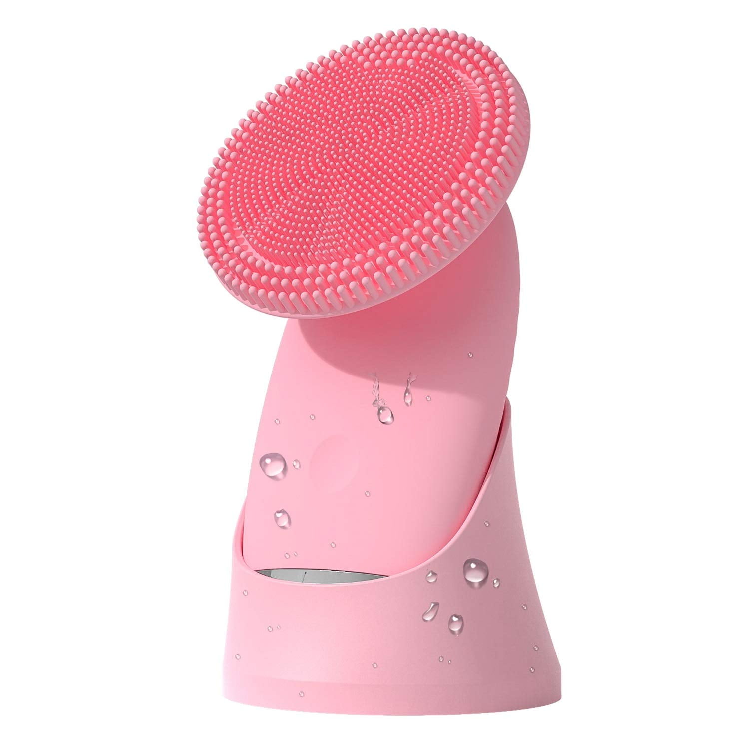 Facial Cleansing Brush Silicone Sonic Rechargeable Exfoliating Face