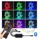 thumbnail image 3 of Barra de luz LED Bluetooth Smd 5050 Rgb Barra de luz compatible con Party 15m Us Plug Hy, 3 of 5