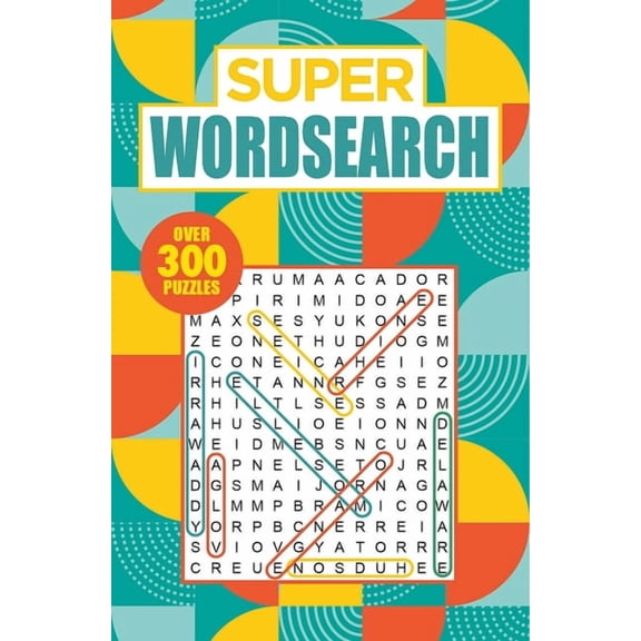 Super Wordsearch: Over 300 Puzzles, (Paperback)