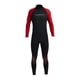 thumbnail image 2 of Traje de neopreno de 3 mm para hombre, traje de buceo con cremallera de manga larga de cuerpo completo para esnórquel Rojo XXXL Cola traje de neopreno de los hombres, 2 of 8