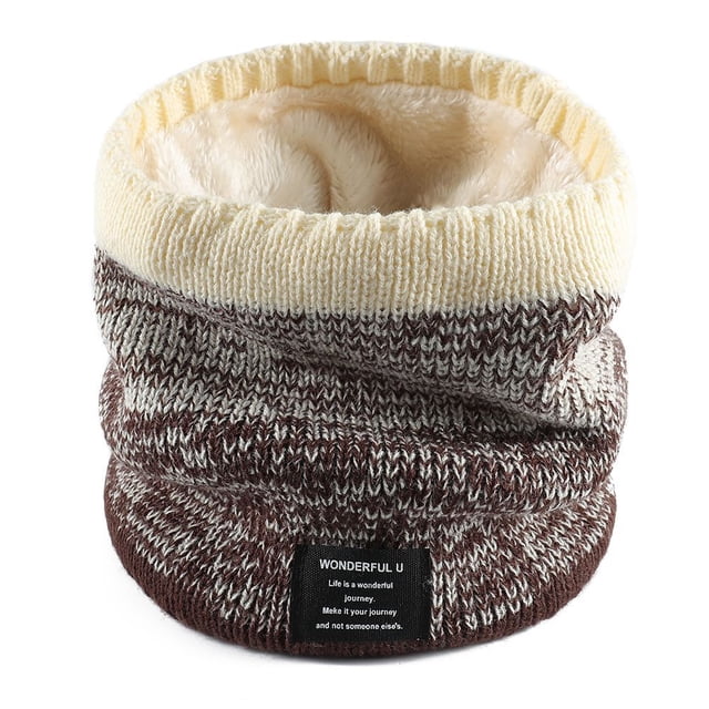 Bufanda gruesa y cálida de invierno para hombres y mujeres, protección para las orejas, collar para amantes del ocio al aire libre