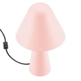 thumbnail image 3 of Lamp Modway EEI-6529-PNK - Mesa con forma de hongo, color rosa, 25 cm de alto, 3 of 9