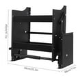 thumbnail image 6 of LYNICESHOP 24inch Pull Down Cabinet Organizer, 2-Tier Pull-Out Shelf Cabinet Shelf Drop Down Shelf Kitchen Pull-Down Cabinet, for Coffee Cabinet Pantry Kitchen Closet, 6 of 7